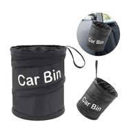 Portable Car Trash Bin Foldable Car Trash Can Garbage Bin Multifunctional Storage Bin