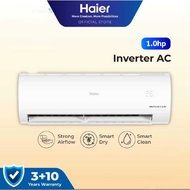 HAIER 1.0HP INVERTER AIR CONDITIONER [ANTI CORROSION/SMART CLEAN & DRY]HS-10VPC03-4 STAR