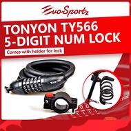 Tonyon TY566 5-Digit Combination Lock | Bicycle Number Lock | Bike Security Lock