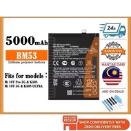 BSS XMI Mi 10T Mi10T Pro 5G K30S BM53 M2007J3SY M2007J3SG 5000mAh Battery Bateri 5000 mAh