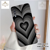 HP Samsung A70 Case A70s/ - Rajacase - Casing Samsung A70hp - love case Motif - Cellphone protector 