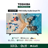 [Presale to 15 SEP]Toshiba TV 43E31RP ทีวี 43 นิ้ว FHD WIFI Dolby Audio Smart TV As the Picture One