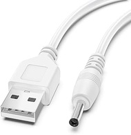 Mugust USB to DC 3.5mm Charger Cable for Foreo Device Luna Series Facial Cleanser, ISSA Series Elect