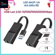 USB Type C LAN Internet conversion cable using 10/100/1000/2500Mbps USB Lan 2.5G Network Card 2.5G