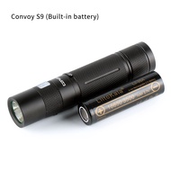 S75 Convoy S9 Flashlight , Xml2 Inside,With Micro USB Charging Port,18650 Flashlight ,Torch,With 18650 Battery