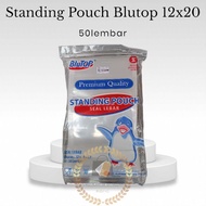Standing Pouch Blutop Seal Width 12x20 14x22 20x29