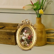 [szluzhen3gv] Vintage Resin Picture Frames, Picture Frames with Random Embossing, Mini Picture Frame