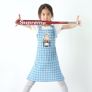 apron kitchen apron kanak kanak Membakar topi koki tadika