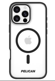 Pelican – Ranger Frosted手機殼兼容MagSafe適用iPhone 16 Pro Max – Clear/Black
