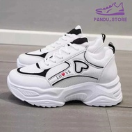 Sepatu Sneakers Premium Putih Wanita Dewasa Terbaru Casual