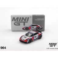 MINI GT 964 Porsche 911 Dakar Ice Grey Metallic "Rally 1978"