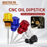 CNC Aluminum Oil Dipstick for GY6 125cc Scooter Engine – Modified Hexagonal Design, Upgrade Part
