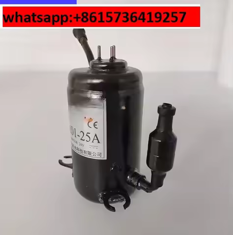 12V 24V DC Mini Compressor Portable Chiller Refrigerator Air Conditioner Refrigeration Parts