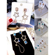 Ready Stock DVN Earrings 925 Needle Korean Fashion Earrings Ladies Earrings