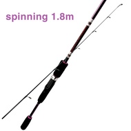 【NYA】Joran Zensa Rush 1.8M 15-20lb Joran Solid japan style solid carbon Jigging Fishing Rod Saltwate