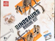 【STEM益智玩具】EDU-TOYS 雙恐龍化石考古挖掘套裝 (暴龍+棘龍/附挖掘工具)