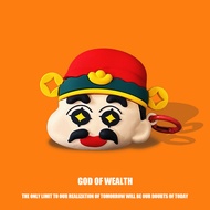 God of Wealth Shin-Chan-Suitable for AirPods4 Box 1-2-AirPods3-AirPodsPro2/Silicone Earphone Case 3D