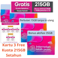 Kartu Perdana TELKOMSEL ORBIT Free 150gb (25gbx6Bln) Perdana Tri 215gb Perdana XL GO 25GB Orbit 25gb