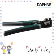 DAPHNE Crimping Tool, 4-in-1 High Carbon Steel Wire Stripper, Universal Green Wiring Tools Cable