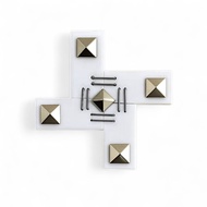 4-SIDED GASING ERASER TOY FULL SPIKE (STUDS) RACING FIREFIGHTER RACING FIREFIGHTER/ VIRAL ERASER/ VI