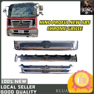 HINO PROFIA NEW ABS CHROME GRILLE UPPER MEDIUM LOWER SALUNG LORRY  GRILL KROM SALUNG LORI HINO PROFI