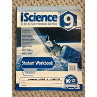 Used Iscience Workbook Grade 9 K to 12
