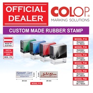 Address Rubber Stamp COLOP Self Inking Chop- ADDRESS CHOP 公司地址印章 COMPANY SIGNATURE COP