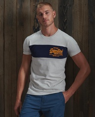 Superdry Vintage Logo Panel T-Shirt