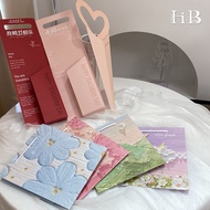 christmas bag gift bag Aquamarine Blue Flower Pen Writing Pen Gift Box Gift Bag Packing Bag Christma