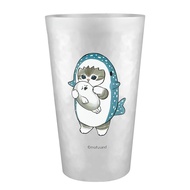 Mofusand Aluminum Tumbler 450ml - Ideal for Drinks like Lemon Sour, Highball, Beer, Iced Coffee, and