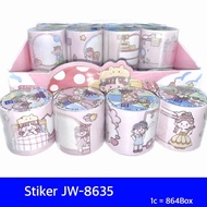 Sticker Roll Jw-8635 (Pcs)