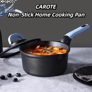 CAROTE Household Non-Stick Pan Milk Pot Complementary Food Frying Steaming Boiling Integrated Small 