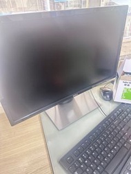 戴尔二手显示器24英寸电脑液晶屏台式办公高清挂壁监控17