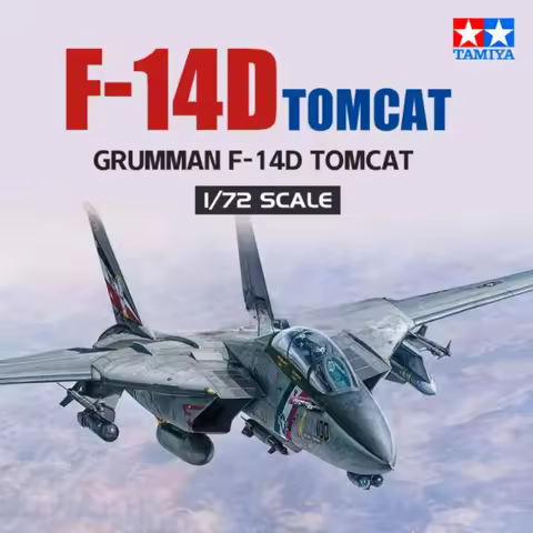 TAMIYA Plastic Assemble Aircraft Model Kit 60795 Grumman F-14D Tomcat 1/72 Plastic Model Kit