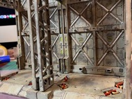 Daiso 格納庫 上色 舊化  高達 鋼彈