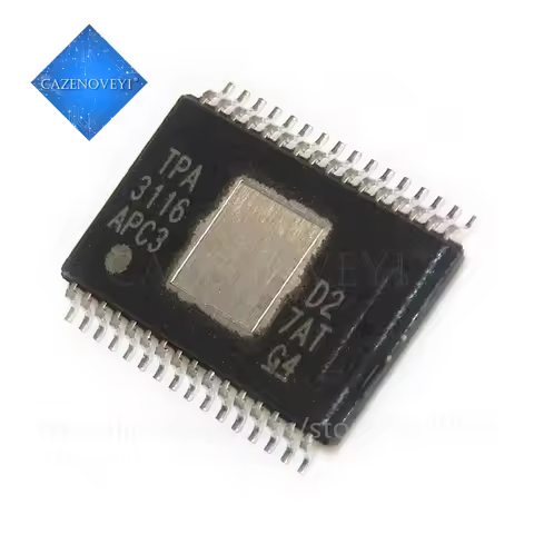 5pcs/lot TPA3116D2DADR TPA3116D2 TPA3116 IC chip new original 32-HTSSOP In Stock