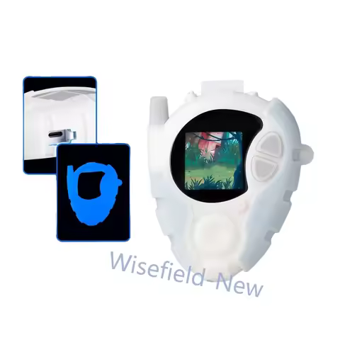 Silicone Protective Case Glow Green Blue in Dark Night For DIGIMON DETECT & DISCOVER D-3 -25th COLOR