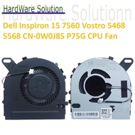 Dell Inspiron 14 7460 15 7560 7572 Vostro 5468 5568 0W0J85 CN-0W0J85 P75G 15R-7560 Laptop CPU Coolin