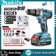 MAKITA New Impact Drill Cordless Drill Hammer Drill Batteri Cordless Impact Drill Cordless Drill Set