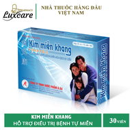 Kim Miễn Khang - Hỗ trợ cải thiện Lupus ban đỏ bạch biến vảy nến - Hộp 30 viên - Luxcare Pharmacy