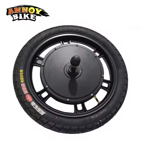 Hub Motor Motorcycle Electric Bike Conversion Kit BLDC Motor Disc Brake Electric Scooter Kit 16 inch