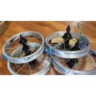 12" 16" Kid Bicycle Haro Alloy Rim wheelset roda 12/16inch Spare Part