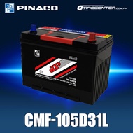 PINACO JP 105D31L / N70L / 3SMF Maintenance Free Car Battery, For Adventure / L300 / Montero 8FqE