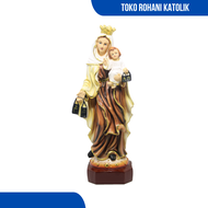 PATUNG BUNDA MARIA KARMEL 30 CM / PATUNG BUNDA MARIA DARI CARMEL / PATUNG KATOLIK