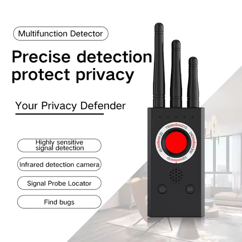 Security-protection Anti Candid Hidden CameraDetector Multi-function Car GPS RF Signal Anti-spyAudio
