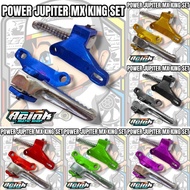 Footstep postep footrest JUPITER MX KING set right left cnc