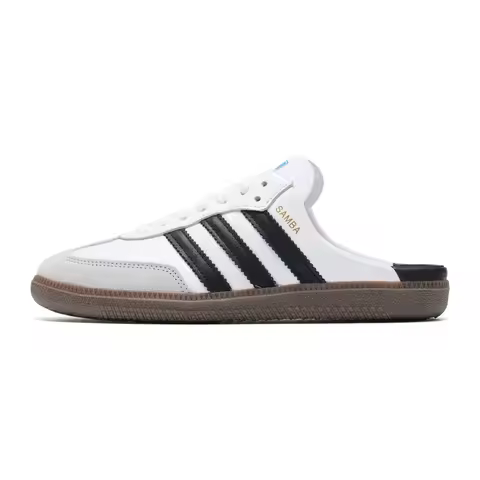 Adidas (Adidas) Trefoil Slip-On Shoes for Men and Women, Half-Slip Mules, Slippers Lb3814
