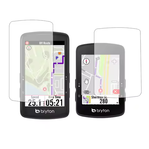3pcs PET Soft Protective Film For Bryton Rider S810/S510/S800/S500 Bike Computer Cycling GPS Screen 