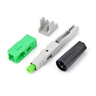 For SC FTTH for SC Connector 100pc FTTH Fiber Optical Pre-Bur Quick Connector Fast Connection