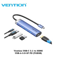 Vention USB-C 3.1 to HDMI USB-A-3.0-3P PD (TGESB)